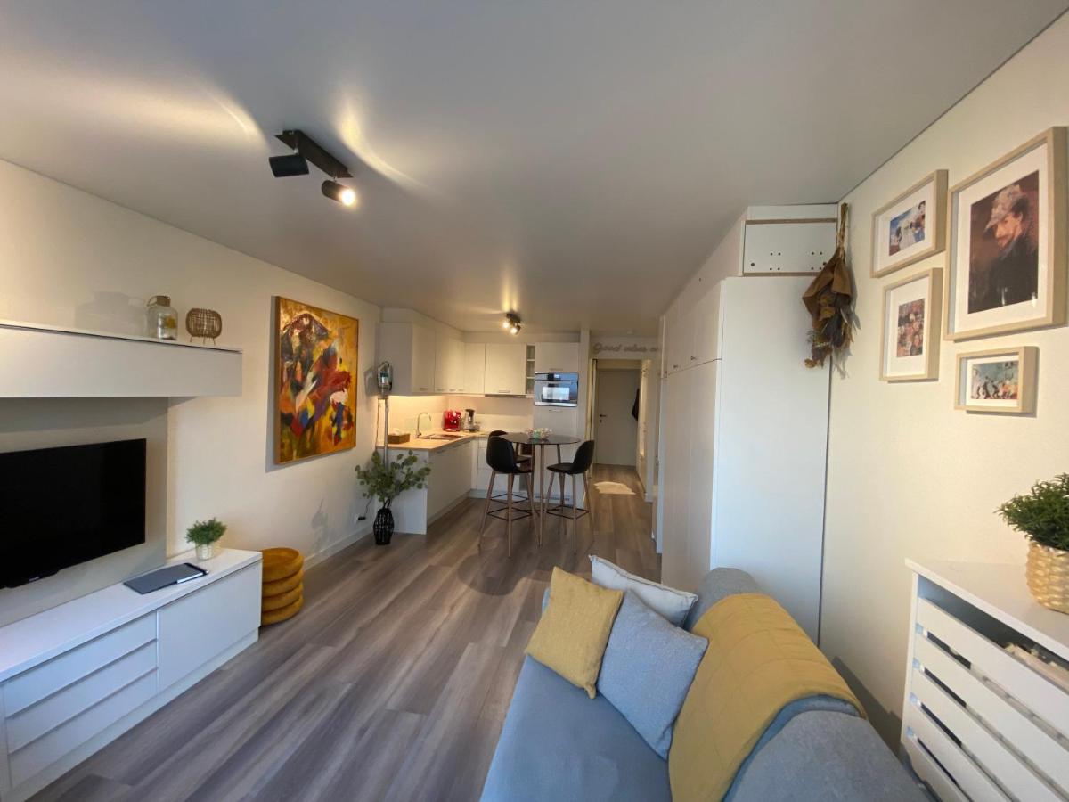 Apartament Moderne Studio Aan Zee Ostenda Zewnętrze zdjęcie