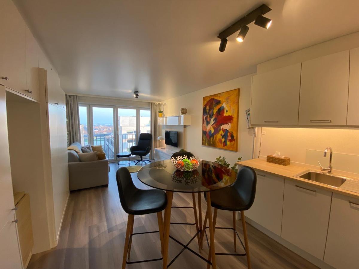 Apartament Moderne Studio Aan Zee Ostenda Zewnętrze zdjęcie