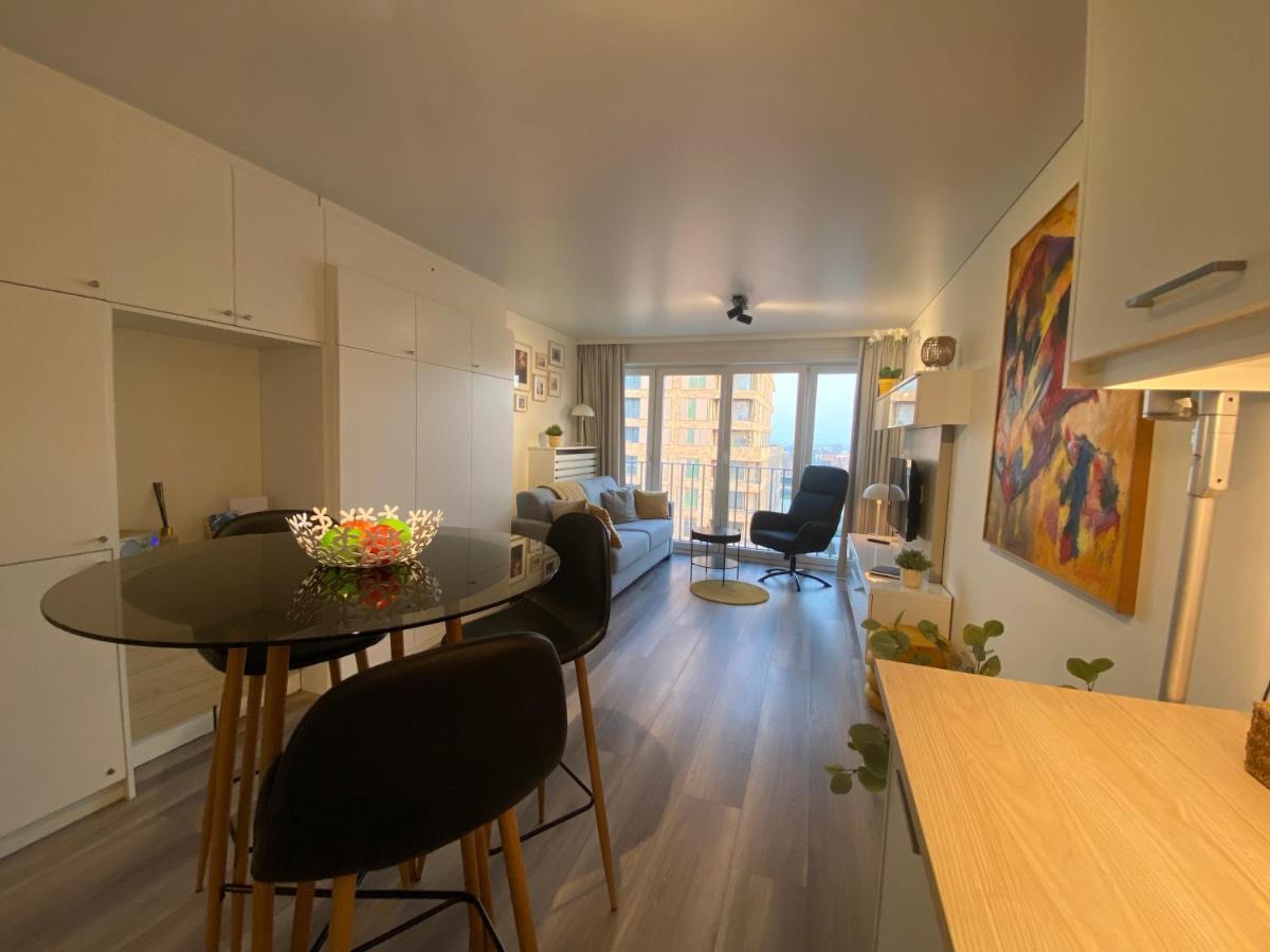 Apartament Moderne Studio Aan Zee Ostenda Zewnętrze zdjęcie